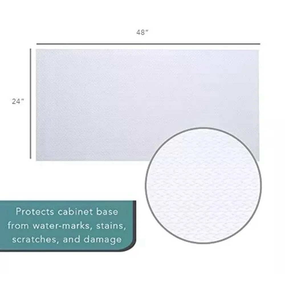 Con-Tact Brand Non-Adhesive Under Sink Mat, 24-Inches by 48-Inch, Clear